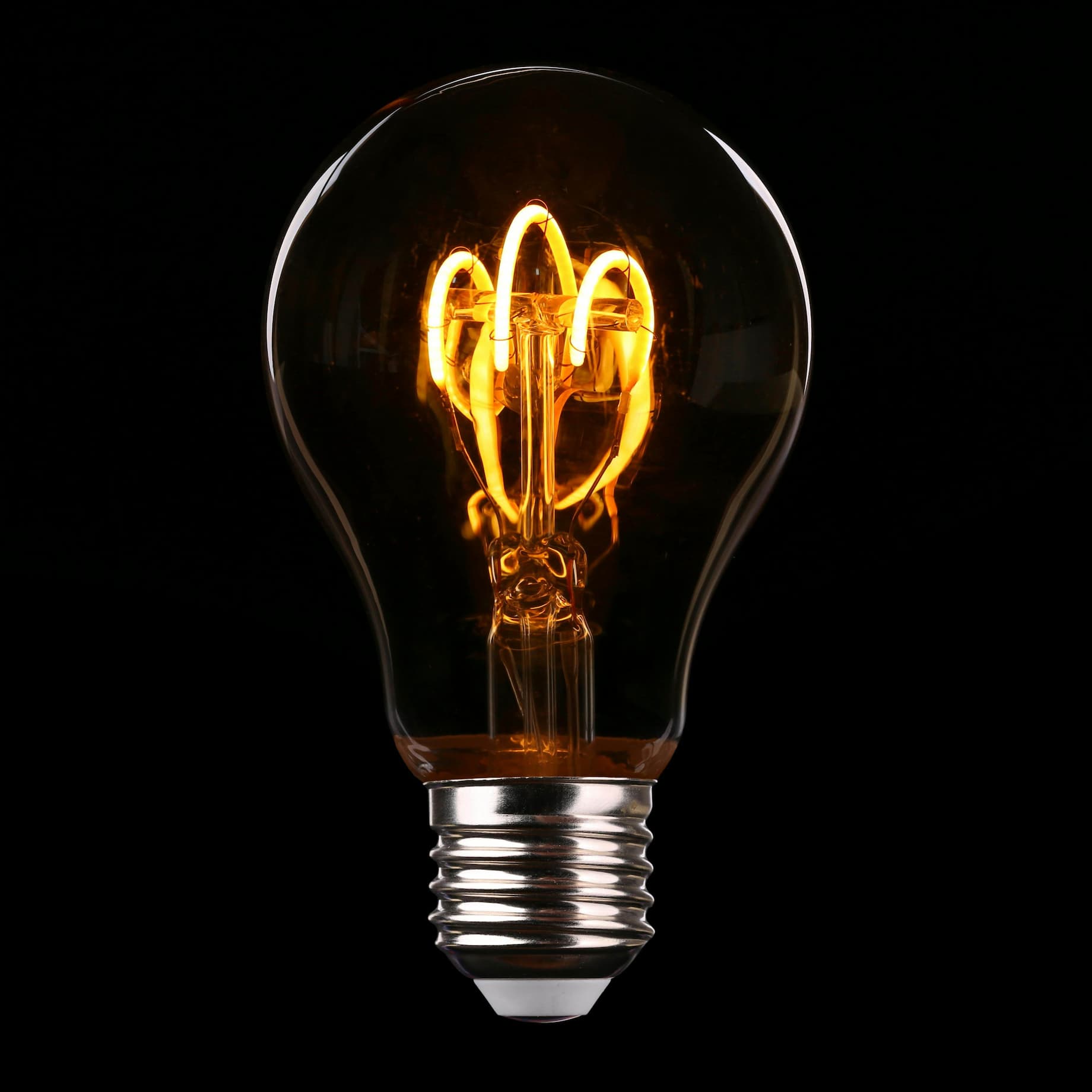 Edison bulb representing reliable electrical solutions by Siren Electric